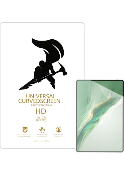 Honor Magic Pad 2 12.3 Inch Tablet ile Uyumlu Full Tpu Nano Ön Ekran Koruma Filmi EKM104