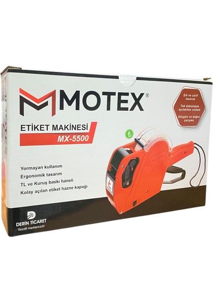 Mx 5500 Fiyat Etiketi