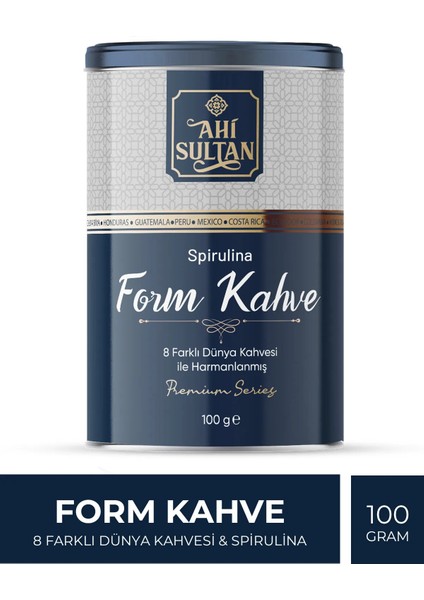 Form Kahvesi 8 Farklı Kahve ve Spirulina Içerikli 100 G