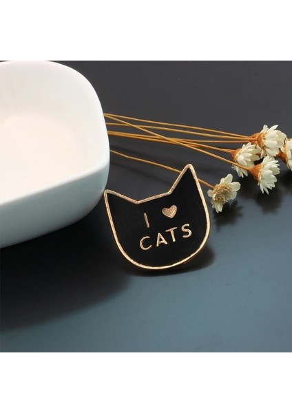 Kutu Kedi 1 1 Adet Sevimli Karikatür Kedi Renkli Ayak Pimleri Akrilik Rozetleri Broş Yaka Pin Kadın Kıyafetleri Sırt Çantası Aksesuarları Takı (Yurt Dışından) indirimleri