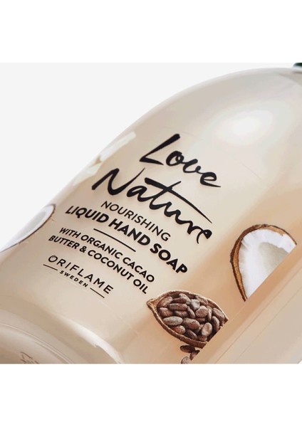Nourishing Liquid Hand Soap With Organic Cacao Butter & Coconut Oil