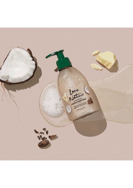Nourishing Liquid Hand Soap With Organic Cacao Butter & Coconut Oil