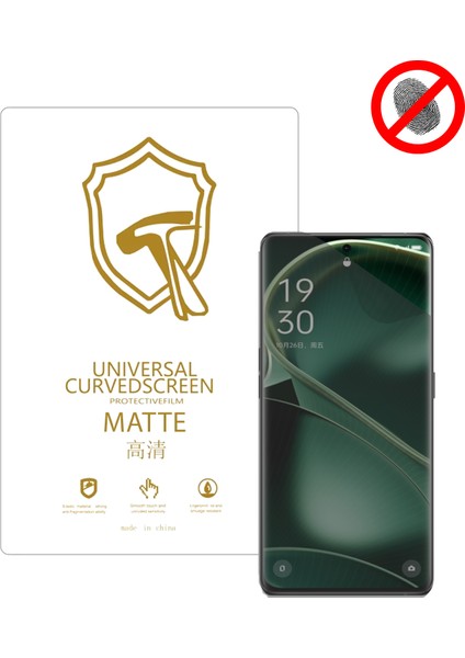Oppo Find X6 ile Uyumlu Tpu Nano Mat Ekran Koruma Filmi EKM107