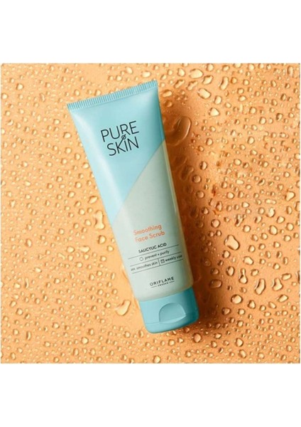 Pure Skin Yağlı Ciltler Için Özel Geliştirilmiş Gözenek Açıcı Pürüzsüzleştirici Yüz Peelingi