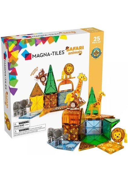 Magnatiles Safari 25 Parça 20925