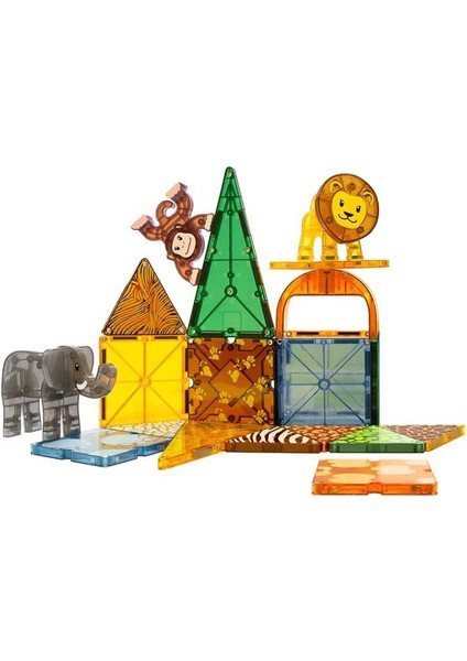 Magnatiles Safari 25 Parça 20925