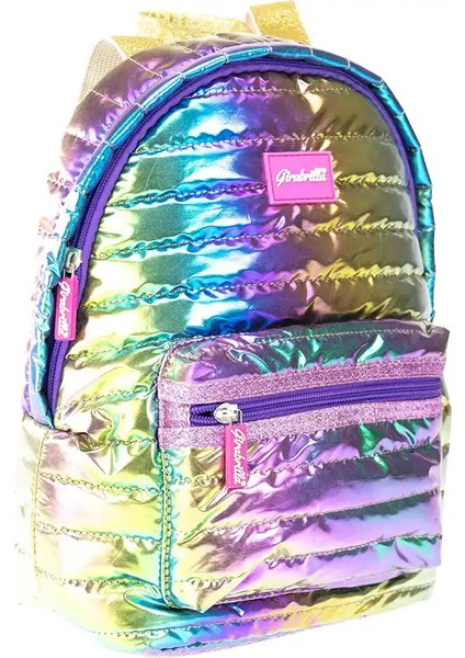 Puffer Metalik Sırt Çantası TM-1011