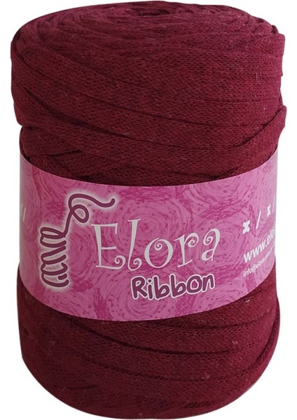 Bordo Ribbon Örgü Ipi