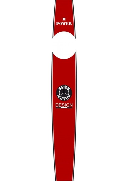 Cg - Çita Depo Şeridi Design Kırmızı