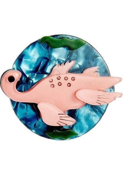 JBSW188 Yaologe 2022 Yeni Akrilik Tilki Köpek At Broş Kadınlar Için Unisex Moda Karikatür Sevimli Hayvan Parti Gündelik Broş Pin Hediyeler (Yurt Dışından)