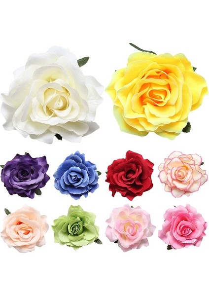 Stil 9 Güzel Bohemia Kumaş Gül = Gelin Düğün Parti Takı Aksesuarları Için Çiçek Şekli Broş Pins (Yurt Dışından) modelleri