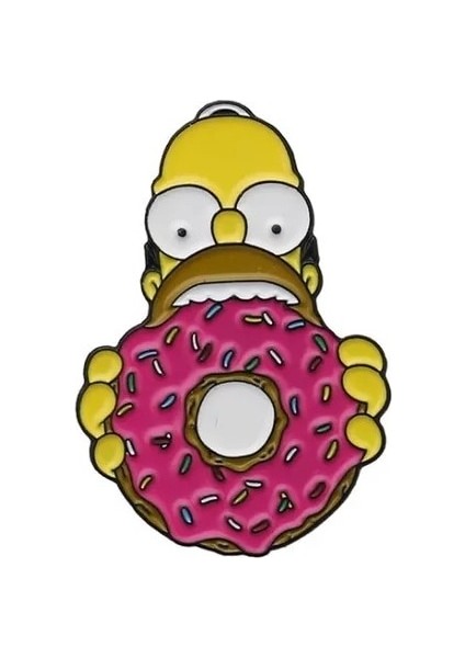 STYLE-14XZ1011-5 Karikatür Film Karakteri Emaye Pimleri Komik Sitcom Aile Yuvarlak Alaşım Broş Rozeti Moda Kadınlar Takı Arkadaşlar Için Hediye (Yurt Dışından)