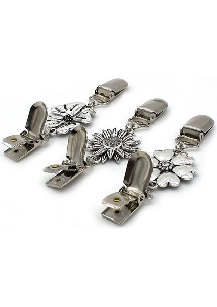 Stil 5 Vintage Hırka Kazak Ördek Klipleri Pin Broş Esnek Şal Gömlek Yaka Tokaları Eşarp Toka Kadın Giyim Broş Para (Yurt Dışından) fırsatları