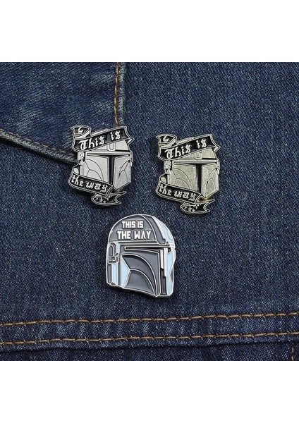 XZ8528 Disney Star Wars Mandalorian Bebek Yoda Maskesi Broş Metal Rozetleri Emaye Pimleri Sırt Çantası Şapka Çanta Hayranları Için Hediyeler (Yurt Dışından) fırsatları