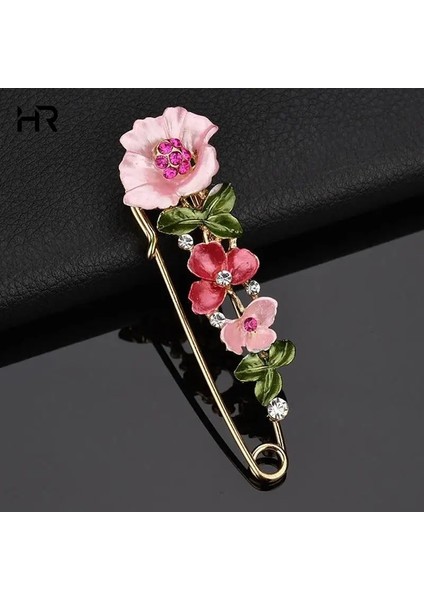 Çiçek 3 Renk Çiçek Emaye Broş Zarif Pin Taklidi Takı Kadın Hırka Eşarp Elbise Elbise Basit Yaka Pin Aksesuarları (Yurt Dışından) indirimleri