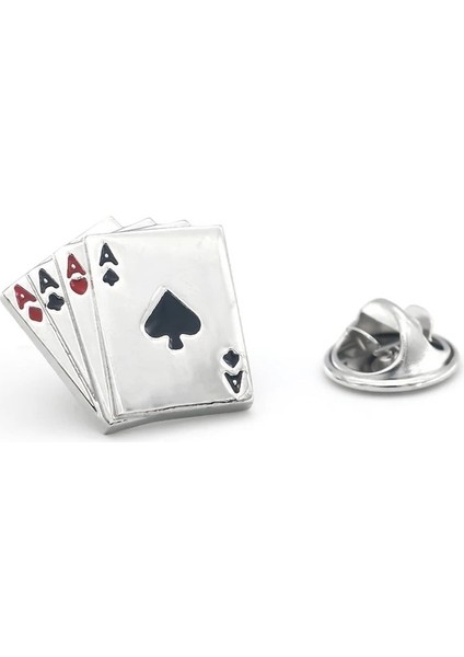 Stil 10 Igame Erkek Moda Broş Bayan Yaka Pin Giyim Sırt Çantası Rozeti Kaliteli Pirinç Malzeme Müzik Araba Hayvan Çapa Poker Tasarımı (Yurt Dışından) modelleri