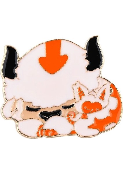 Stil 3 1 Karikatür Anime Avatar Appa Emaye Pin Sevimli Anime Rozetleri Broş Giysi Sırt Çantası Şapka Moda Takı Aksesuarları Çocuklar Hediyeler (Yurt Dışından) indirimleri