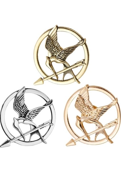 Gd 3 Renk Açlık Oyunu Mockingbird Retro Mockingbird Retro Punk Broş Alaşım Takı Rozeti En Iyi Arkadaşı Hediye Broş 2022 (Yurt Dışından)