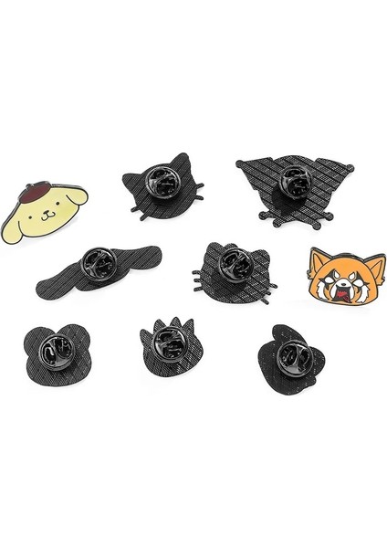 Gösterildiği Gibi Sanrio Karikatür Broş Anime Aksiyon Figürleri Hello Kitty Kuromi Melodi Büyük Kafa Broş Emaye Takı Pimleri Çocuk Doğum Günü Hediyeleri (Yurt Dışından) indirimleri