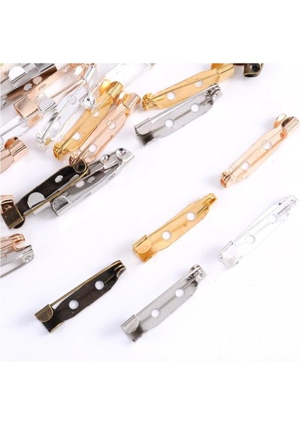 Stil A K Beyaz 35MM 30-50 Adet 20 25 30MM Metal Emniyet Pimleri Broş Taban Bulguları Broş Klip Pimleri Takı Yapımı Için Boş Taban Giyim Aksesuarları (Yurt Dışından) indirimleri