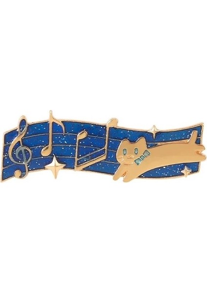 Stil-15 Müzik Bölümü Gitar Keman Tasarım Metal Emaye Broş Karikatür Sevimli Sanat Enstrüman Amblemi Pimleri Takı Giyim Aksesuarları (Yurt Dışından)