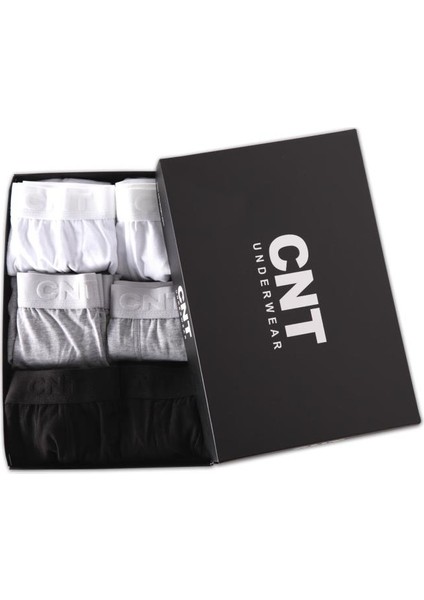 Erkek Boxer Likralı 6'lı Premium Paket