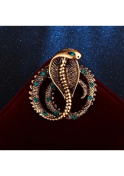 Stil 2 Yeni Orijinal Kişilik Retro Ingiliz Metal Pimler Yılan Broş Takı Lüks Yaka Pin Rozeti Broş Erkekler Aksesuarları (Yurt Dışından) fiyatları