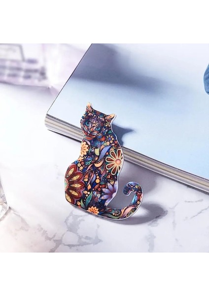 Stil 2 1 Adet Miyav Kedi Harajuku Sevimli Karikatür Hayvan Kedi Akrilik Broş Elbise Rozeti Çocuk Sırt Çantası Broşlar Iğneler Kadınlar Takı Aksesuarları (Yurt Dışından) fırsatları