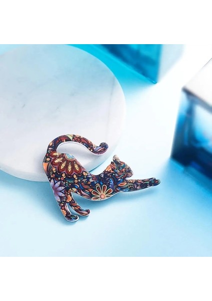 Stil 2 1 Adet Miyav Kedi Harajuku Sevimli Karikatür Hayvan Kedi Akrilik Broş Elbise Rozeti Çocuk Sırt Çantası Broşlar Iğneler Kadınlar Takı Aksesuarları (Yurt Dışından) indirimleri