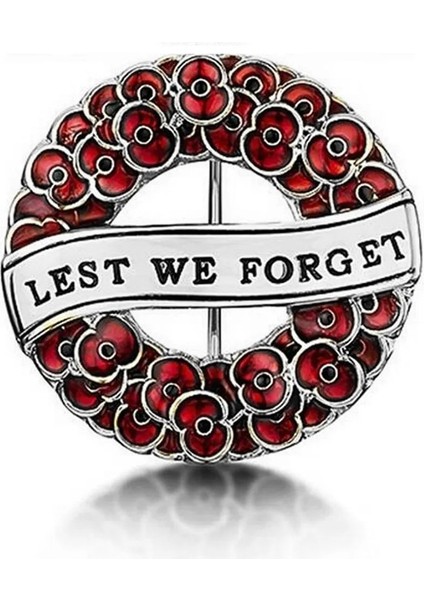 Stil 8 Eanmel Kırmızı Haşhaş Kadınlar Için Broşlar Ingiltere "unutmayalım" Pin Anma Çiçek Apoletler Takı Hediyeler Anma Günü Için (Yurt Dışından) indirimleri