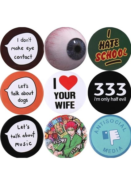 XZ7289 Komik Pines Yaka Pin Emaye Pimleri Kadın Broş Giysi Için Ingilizce Harfler Karikatür Metal Rozetleri Sırt Çantası Broşlar Kadınlar Için (Yurt Dışından) modelleri