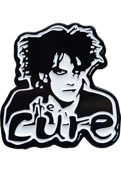 A Cu-Re Robert Goth Rock Smith Broş Rozetleri Metal Emaye Yaka Iğnesi Broş Takı Aksesuarları (Yurt Dışından)