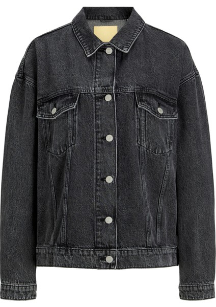 Kadın Düğme Kapamalı Denim Ceket - Orly