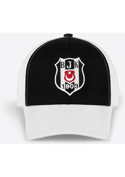Beşiktaş Klasik Logo 2 Renkli Jr Şapka