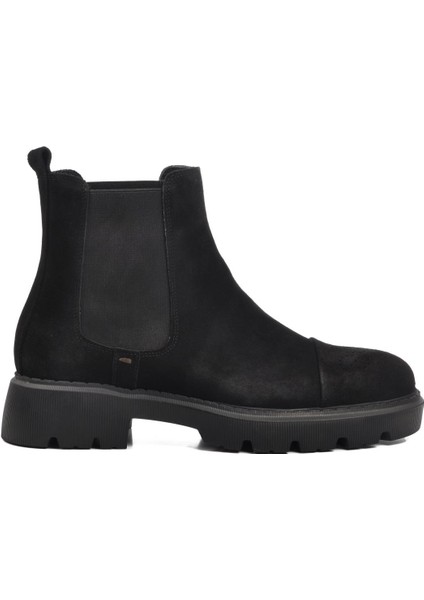Premium 1158 Siyah Süet Erkek Bot