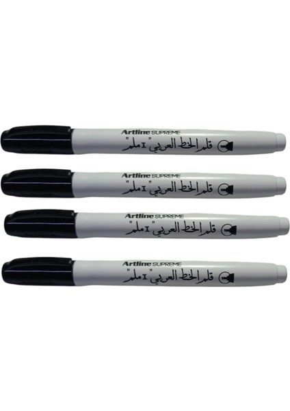 Supreme Calligraphy Pen 1.0 Black ( 4 Adet )