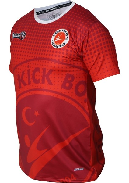 KF2024 Kick Boks Tişörtü Kick Boxing Dijital Baskılı Tişört