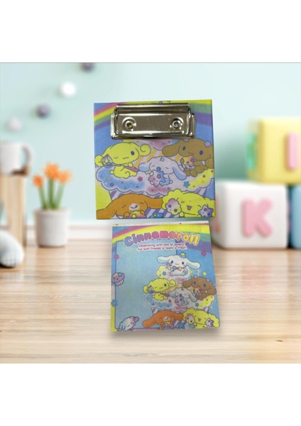 Cinnamoroll Mini Sekreterlik Yapışkanlı Post-It Hediyeli