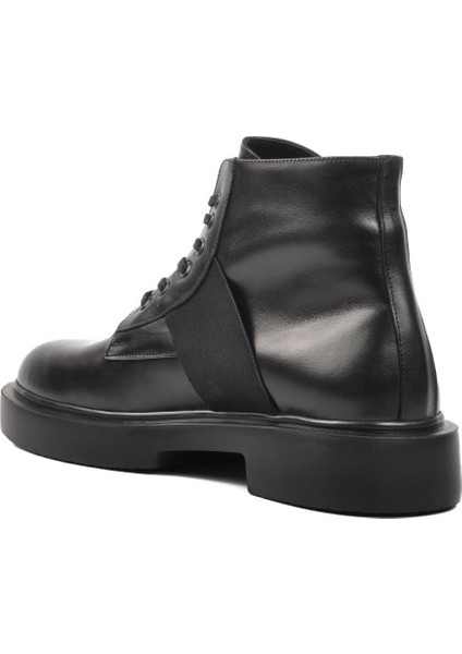 Premium 1245 Siyah Deri Erkek Bot fırsatları