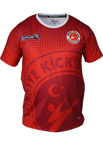 KF2024 Kick Boks Tişörtü Kick Boxing Dijital Baskılı Tişört