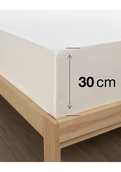 Krem Renkli Lastikli Çift Kişilik Çarşaf Takımı (Pamuklu Nevresim Kumaşı, Yastık Kılıflı) 7 Farklı Ebat modelleri