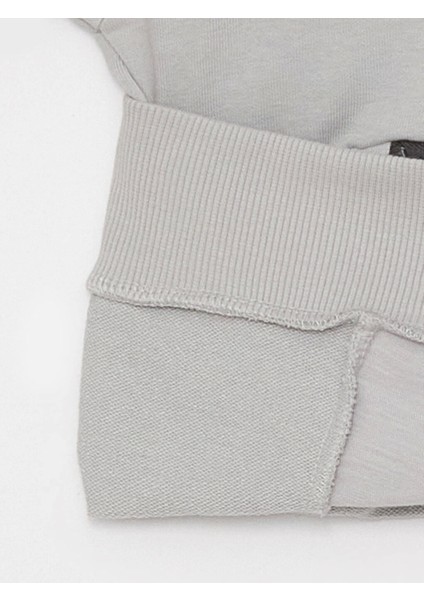 Lcw Kids Gri Baskılı Uzun Kollu Erkek Çocuk Hoodie modelleri