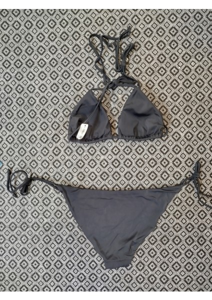 Üçgen Bikini - Yandan Bağlamalı Üçgen Bikini Takımı