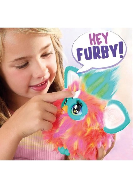 Sevimli Coral Furby Interakti̇f Peluş Oyuncak