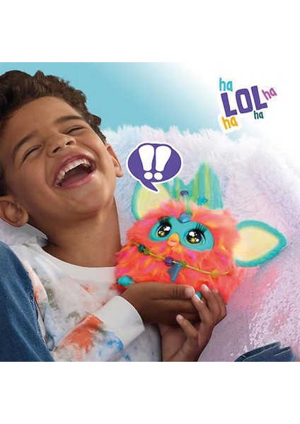 Sevimli Coral Furby Interakti̇f Peluş Oyuncak