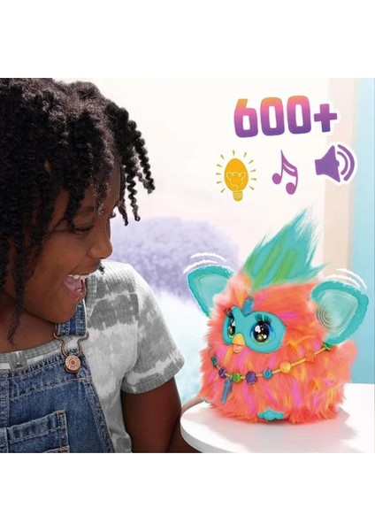 Sevimli Coral Furby Interakti̇f Peluş Oyuncak