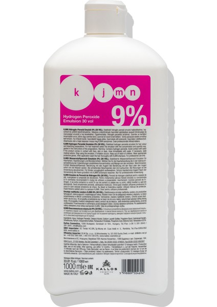Parfümlü Oksidasyon Krem %9 1000 ml