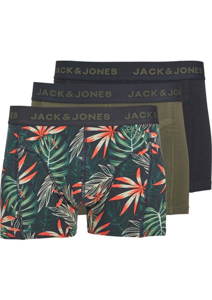 Erkek 3'lü Karışık Boxer Paketi - Loui