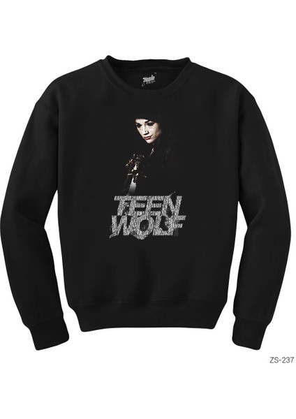 Teen Wolf Allison Siyah Sweatshirt