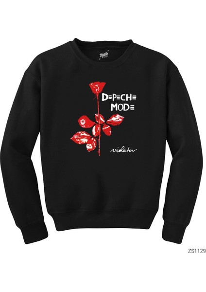 Depeche Mode Siyah Sweatshirt